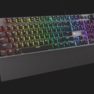 Genesis THOR 380 RGB  Gaming keyboard, RGB LED light, US, Black/Slate, Wired