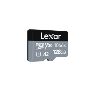 Lexar Professional 1066x UHS-I MicroSDXC, 128 GB, Flash memory class 10, Black/Gray,...