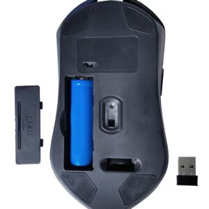 Gembird RGB Gaming Mouse “Firebolt” MUSGW-6BL-01 Wireless, Optical mouse,...