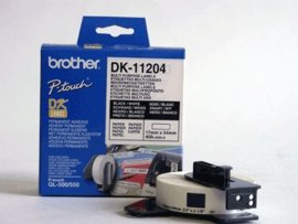 Brother DK-11204 Multi Purpose Labels White, DK, 17mm x 54mm