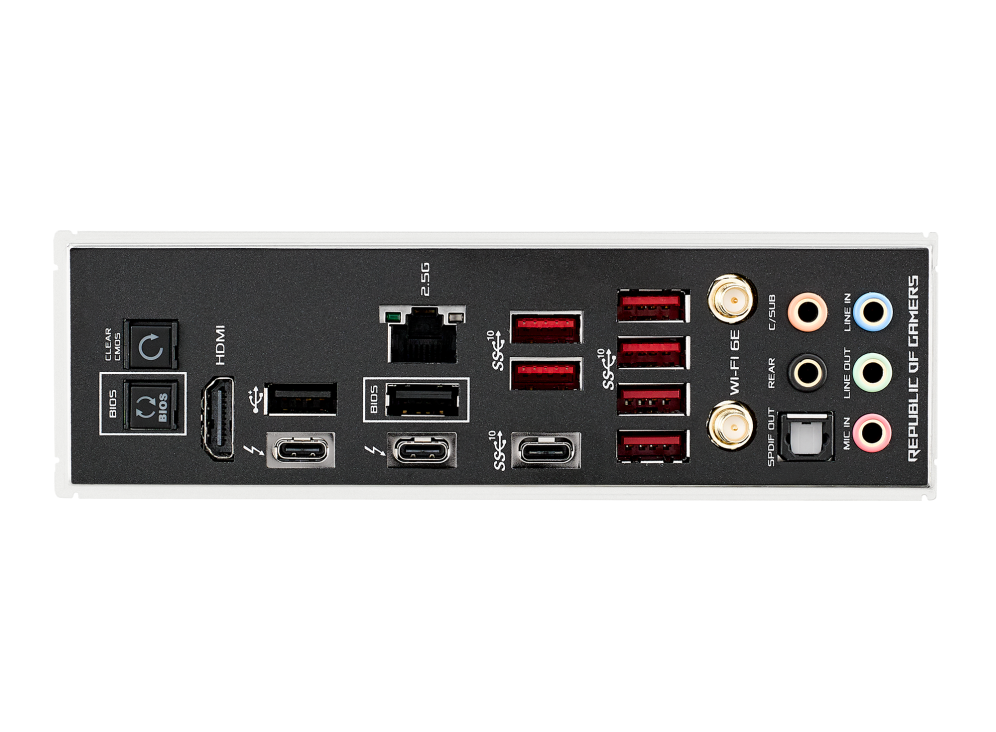 Asus ROG MAXIMUS Z690 HERO Processor family Intel, Processor socket LGA1700, DDR5 DIMM, Memory slots 4, Supported hard disk drive interfaces SATA, M.2, Number of SATA connectors 6, Chipset Intel Z690, ATX - Image 8