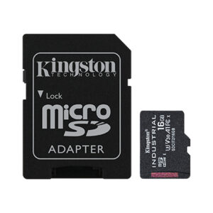 Kingston UHS-I 16 GB, microSDHC/SDXC Industrial Card, Flash memory class Class 10,...