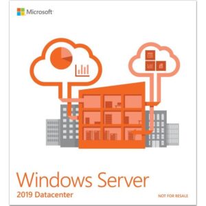 Microsoft Windows Server 2019 Datacenter – 64-bit P71-09023 DVD-ROM,  16 cores,...