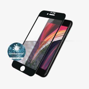 PanzerGlass Apple, iPhone 6/6s/7/8/SE 2020, Hybrid glass, Black,  Screen Protector