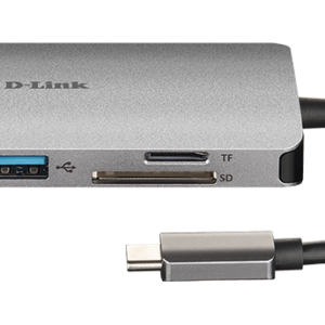 D-Link 8-in-1 USB-C Hub with HDMI/Ethernet/Card Reader/Power Delivery DUB-M810	 0.15...