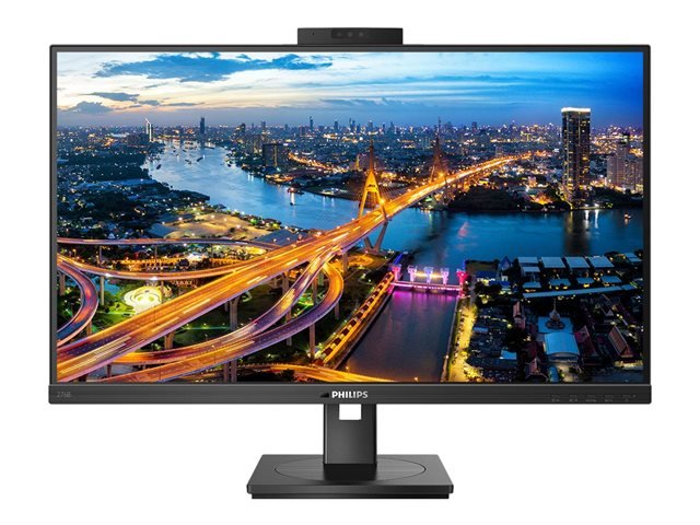Philips LCD monitor with USB docking 276B1JH/00 27 ", QHD, 2560 x 1440 pixels, IPS, 16:9, Black, 4 ms, 300 cd/m², 75 Hz, W-LED system, HDMI ports quantity 1