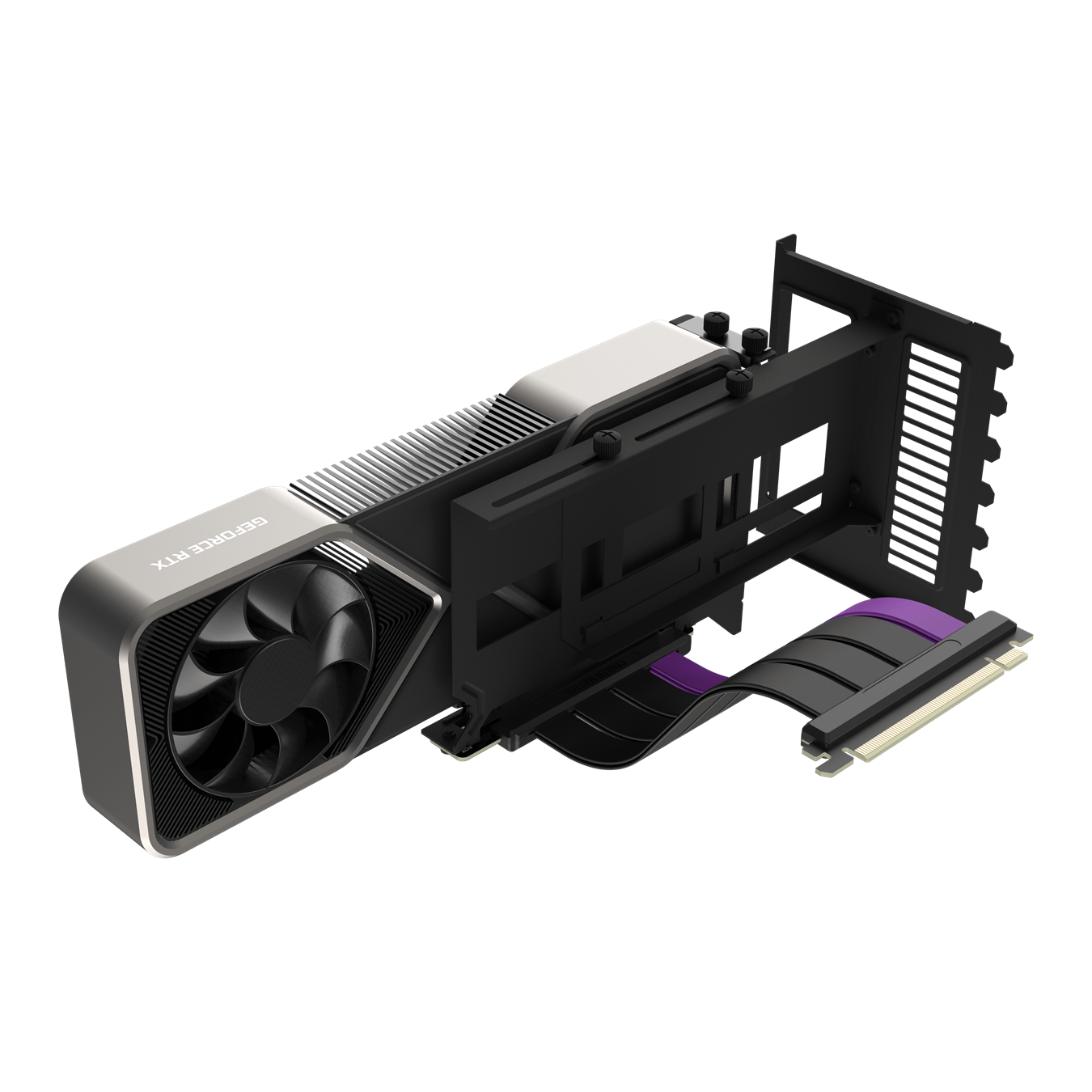 Cooler Master Vertical Graphics Card Holder Kit V2 MCA-U000R-KFVK02 Black/Purple - Image 3