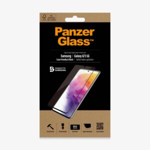 PanzerGlass Samsung, Galaxy A73 5G, Glass, Black, Case Friendly