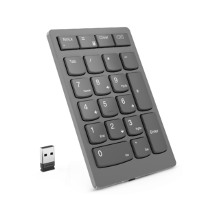 Lenovo Go Wireless Numeric Keypad Storm Grey