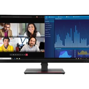 Lenovo ThinkVision P34w-20 34.14 “, IPS, UWQHD, 21:9, 4 ms, 300 cd/m², Raven...