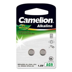 Camelion AG9/LR45/LR936/394, Alkaline Buttoncell, 2 pc(s)
