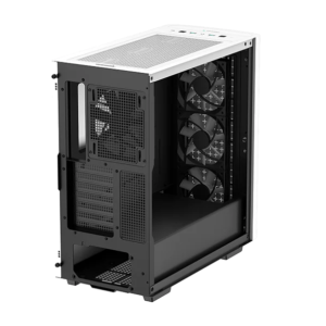 Deepcool MID TOWER CASE CK560 Side window, White, Mid-Tower, Power supply included...