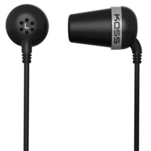 Koss Headphones THE PLUG CLASSIC Wired, In-ear, 3.5 mm, Noice canceling, Black