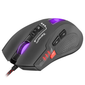 Genesis Xenon 200 NMG-0880 Optical Mouse, Wired, No, Gaming Mouse, Black/ red