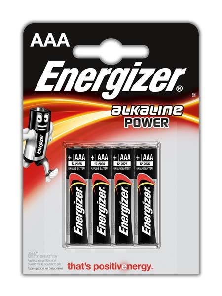 Energizer AAA/LR03, Alkaline Power, 4 pc(s)