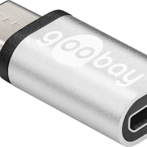 Goobay USB-C to USB 2.0 Micro-B adapter 56636 USB Type-C, USB 2.0 Micro female (Type...