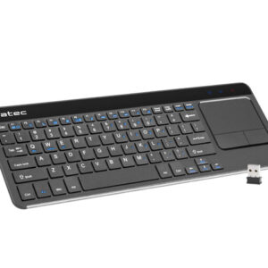 Natec Keyboard NKL-0968 Turbo Slim Wireless, US, USB Type-A, Black