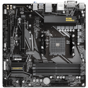 Gigabyte B550M DS3H 1.0 Processor family AMD, Processor socket AM4, DDR4 DIMM, Memory...