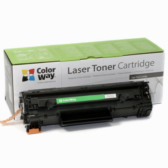 ColorWay Toner Cartridge, Black, HP CE278A (78A); Canon 728/726