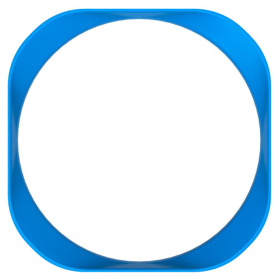 NZXT AER TRIM P140 BLUE, 2 pcs - Image 2