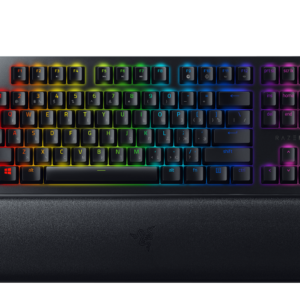 Razer Huntsman V2 Tenkeyless, Optical Gaming Keyboard, RGB LED light, RU, Black,...