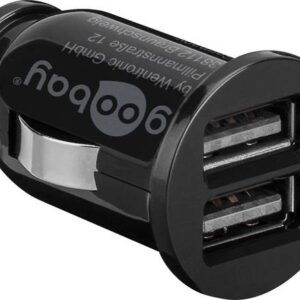 Goobay Dual USB car charger 58912 USB 2.0 port A, 3.1 A, 12 V