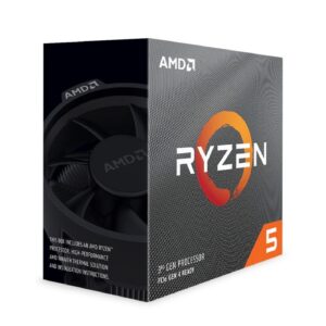 AMD Ryzen 5 5500, 3.6 GHz, AM4, Processor threads 12, Packing Retail, Processor cores...