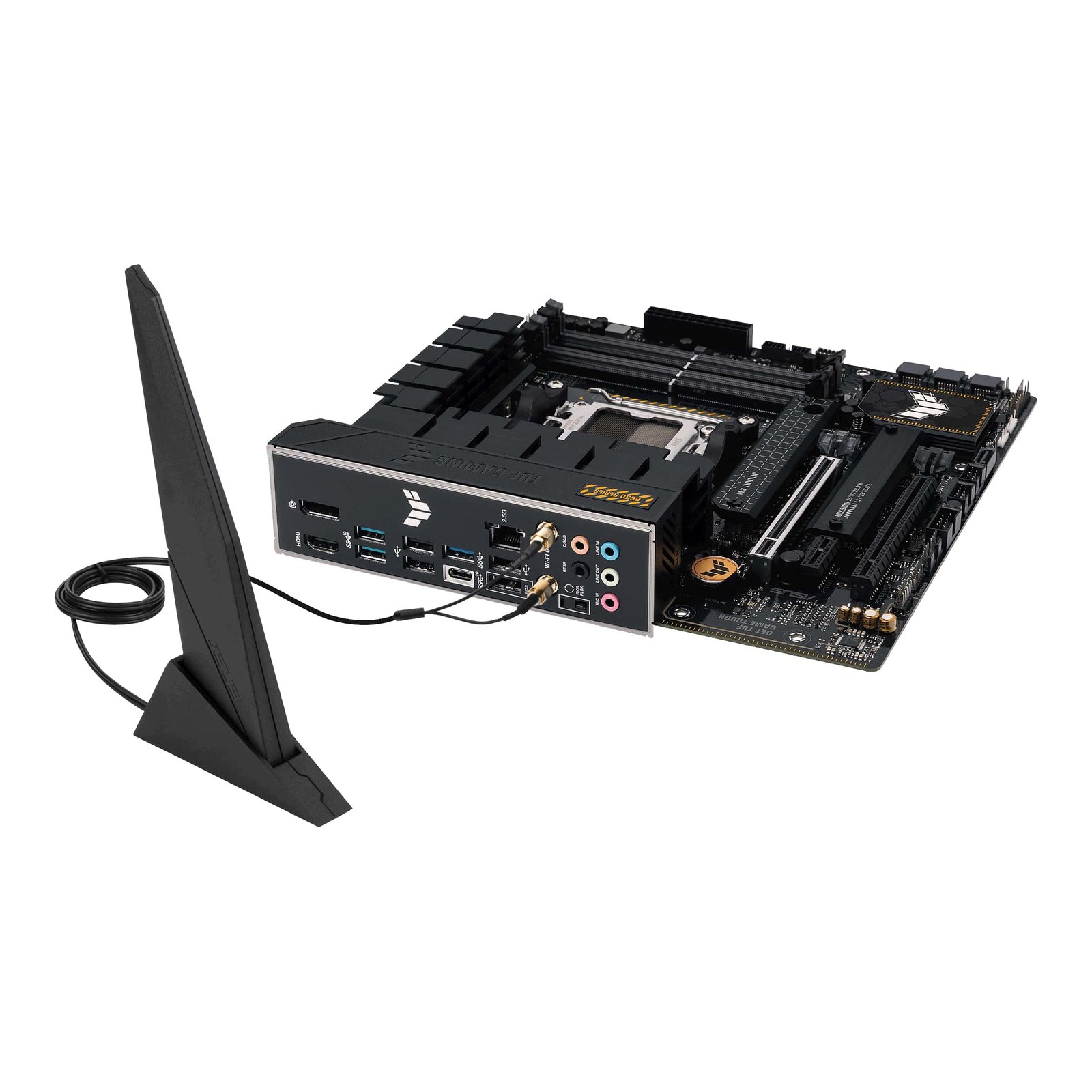 Asus TUF GAMING B650M-PLUS WIFI Processor family AMD, Processor socket AM5, DDR5 DIMM, Memory slots 4, Supported hard disk drive interfaces SATA, M.2, Number of SATA connectors 4, Chipset AMD B650, micro-ATX - Image 7