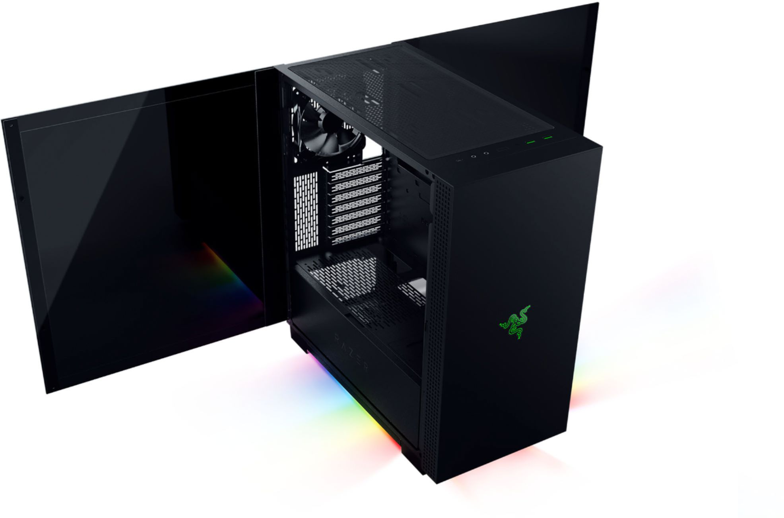 Razer Gaming Chassis Tomahawk ATX with Razer Chroma RGB Side window, Black, Mid-Tower, E-ATX; ATX; Micro-ATX; Mini-ITX - Image 2