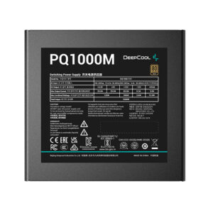 Deepcool PQ1000M ATX12V V2.4, 1000 W, 80 PLUS Gold Certified
