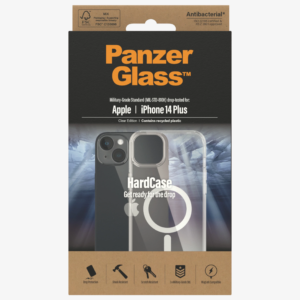 PanzerGlass HardCase MagSafe Compatible Apple, iPhone 14 Plus, Clear