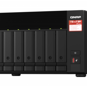 QNAP 8-Bay QTS and QuTS hero NAS TS-873A-8G Up to 8 HDD/SSD Hot-Swap, Ryzen V1500B...