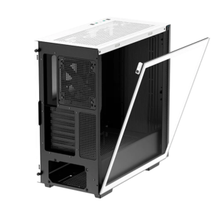 Deepcool MID TOWER CASE CH510 Side window, White, Mid-Tower, Power supply included...