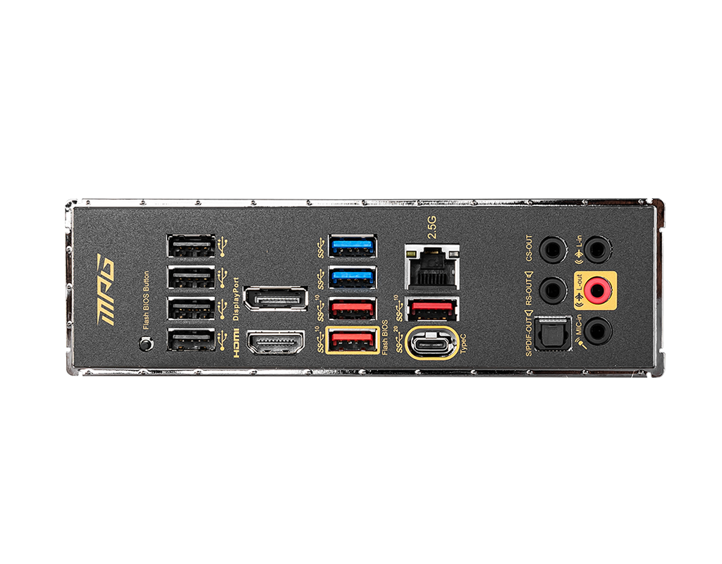 MSI MPG Z590 GAMING FORCE Processor family Intel, Processor socket LGA1200, DDR4 DIMM, Memory slots 4, Supported hard disk drive interfaces SATA, M.2, Number of SATA connectors 6, Chipset Intel Z590, ATX - Image 5