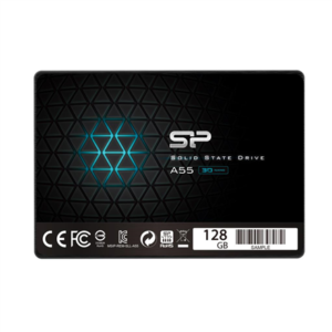 Silicon Power A55 128 GB, SSD form factor 2.5″, SSD interface SATA, Write speed...