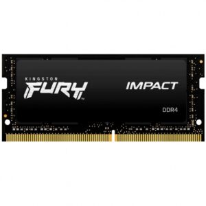 Kingston Fury Impact 16 GB, SODIMM, 3200 MHz, Notebook, Registered No, ECC No, 2×8...