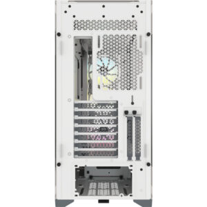 Corsair ATX PC Smart Case 5000X RGB Side window, White, Mid-Tower, Power supply included...