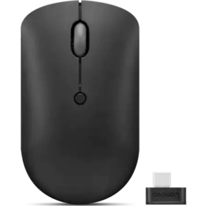 Lenovo Wireless Compact Mouse 400 Black, 2.4G Wireless via USB-C receiver