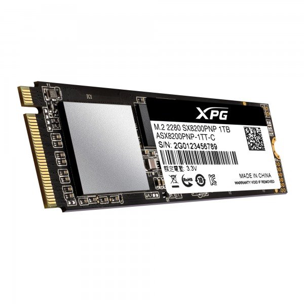 ADATA XPG SX8200 Pro 1000 GB, SSD interface M.2 NVME, Write speed 3000 MB/s, Read speed 3500 MB/s - Image 2