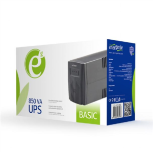 EnerGenie EG-UPS-B850 “Basic 850” UPS, Shuko output sockets 850 VA, 510...