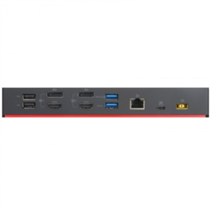 Lenovo ThinkPad Hybrid USB-C with USB-A Dock (Max displays: 2, Max resolution: 4K/60Hz,...