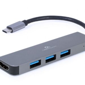 Cablexpert USB Type-C 2-in-1 multi-port adapter (Hub + HDMI) A-CM-COMBO2-01 0.09...