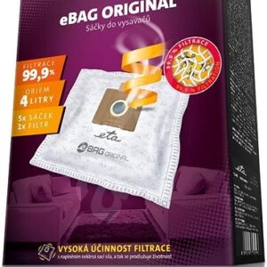 ETA Vacuum cleaner bags Original ETA960068000 Accessory Set, 5 + microfilter 155×145...