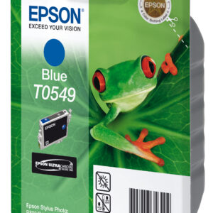 Epson Ultra Chrome Hi-Gloss T0549 Ink, Blue
