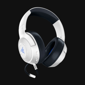 Razer Kraken X PlayStation Gaming headset, Wired, Microphone, White, Wired