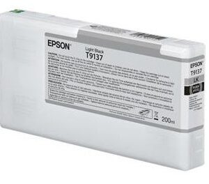 Epson T9137 Ink Cartridge, Light Black