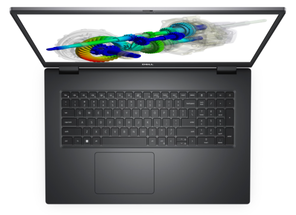 Dell Mobile Precision 7770 Grey, 17.3 ", WVA, FHD, 60 Hz, 1920 x 1080, Anti-glare, Intel Core i7,  i7-12850HX, 16 GB, SSD 512 GB, NVIDIA RTX A1000, GDDR6, 4 GB, No Optical drive, Windows 11 Pro, 802.11ax, Bluetooth version 5.2, Keyboard language English, Keyboard backlit, Warranty 36 month(s), Battery warranty 12 month(s) - Image 2