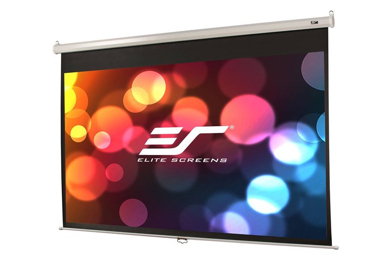 Elite Screens Manual Series M100XWH Diagonal 100 ", 16:9, Viewable screen width (W) 221 cm, White - Image 3