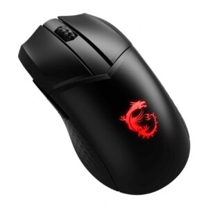 MSI Clutch GM41 Lightweight Optical, RGB LED light, Wireless connection, Black, Gaming...