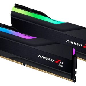 G.Skill Trident Z5 RGB 64 Kit (32GBx2) GB, DDR5, 6000 MHz, PC/server, Registered...